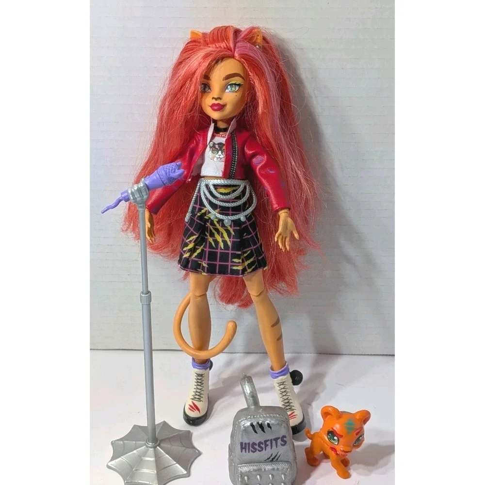 Monster High Toralei Stripe Articulated 11 Inch G3 Accessories & Pet NM
